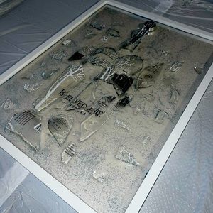 Custom Shattered Bottle Wall Art